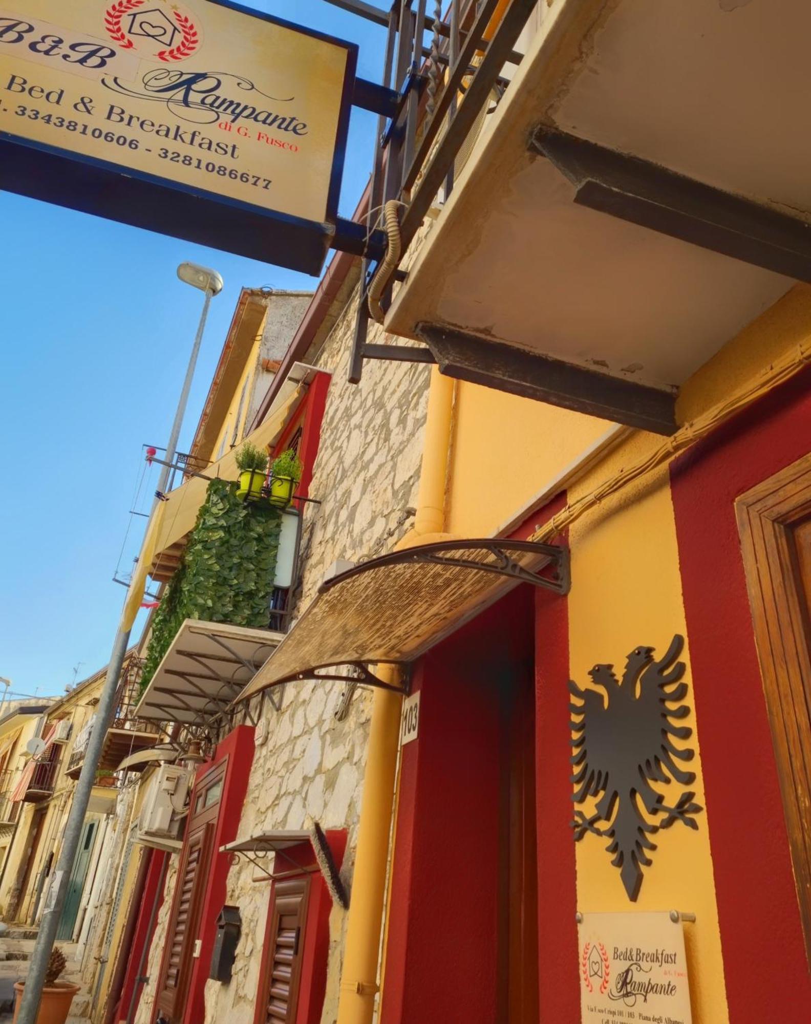B&B Rampante Piana Degli Albanesi Buitenkant foto